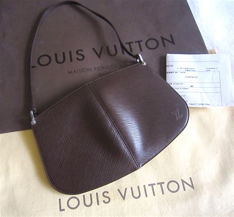 louis vuitton black epi leather demi lune pochette|Louis Vuitton epi leather speedy.